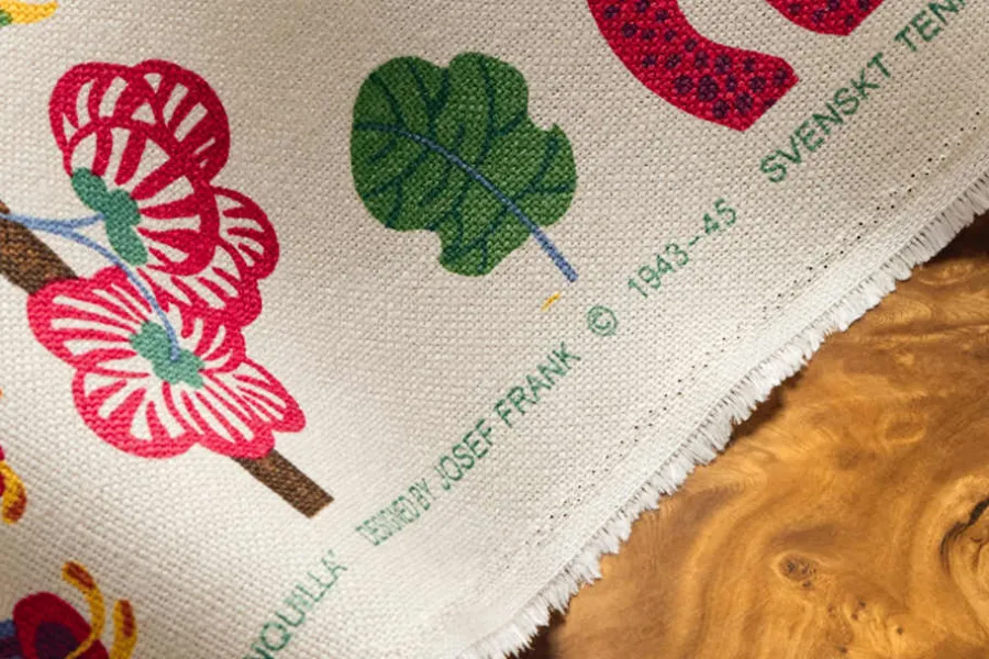 Josef Frank Tygprov Baranquilla* Tygprover|Tyg På Metervara