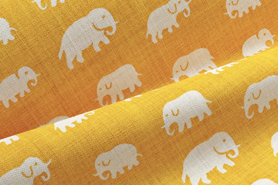 Estrid Ericson Tygprov Elefant* Tygprover|Tyg På Metervara