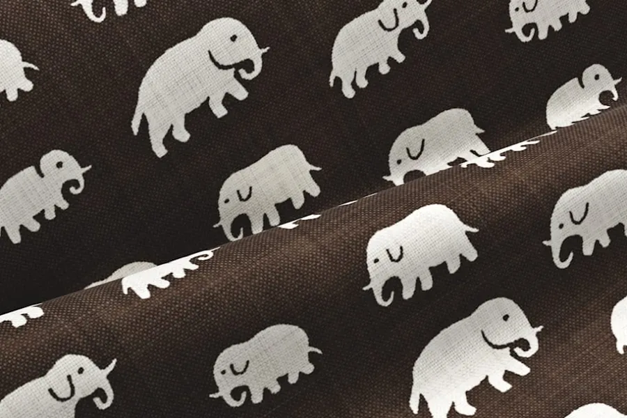 Estrid Ericson Tygprov Elefant* Tygprover|Tyg På Metervara