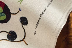 Josef Frank Tygprov Gröna Fåglar* Tygprover|Tyg På Metervara