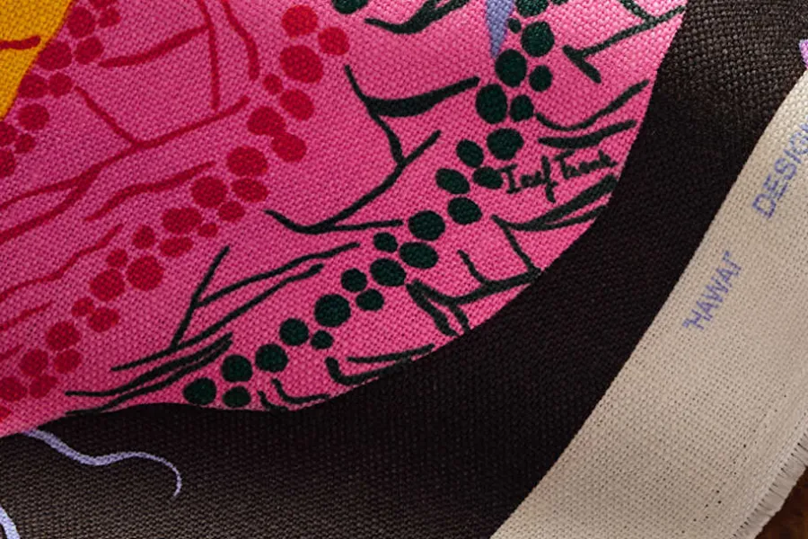 Josef Frank Tygprov Hawai* Tygprover|Tyg På Metervara