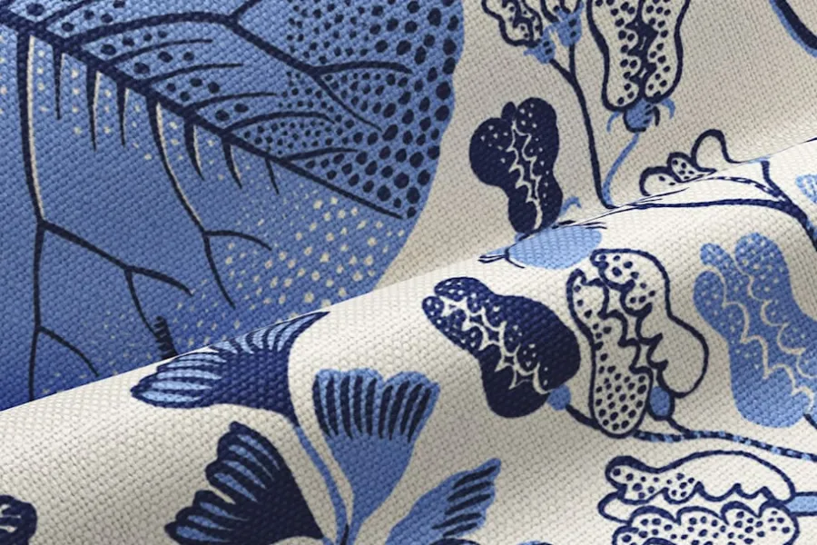 Josef Frank Tygprov La Plata* Tygprover|Tyg På Metervara