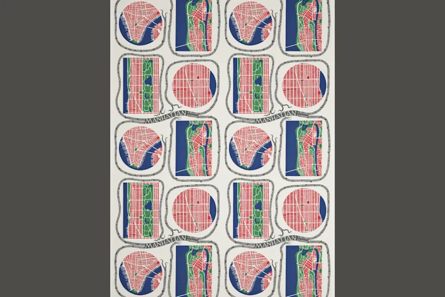 Josef Frank Tygprov Manhattan* Tygprover