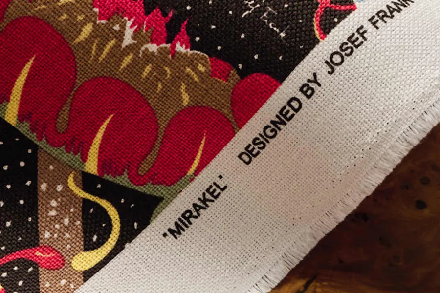 Josef Frank Tygprov Mirakel* Tygprover|Tyg På Metervara