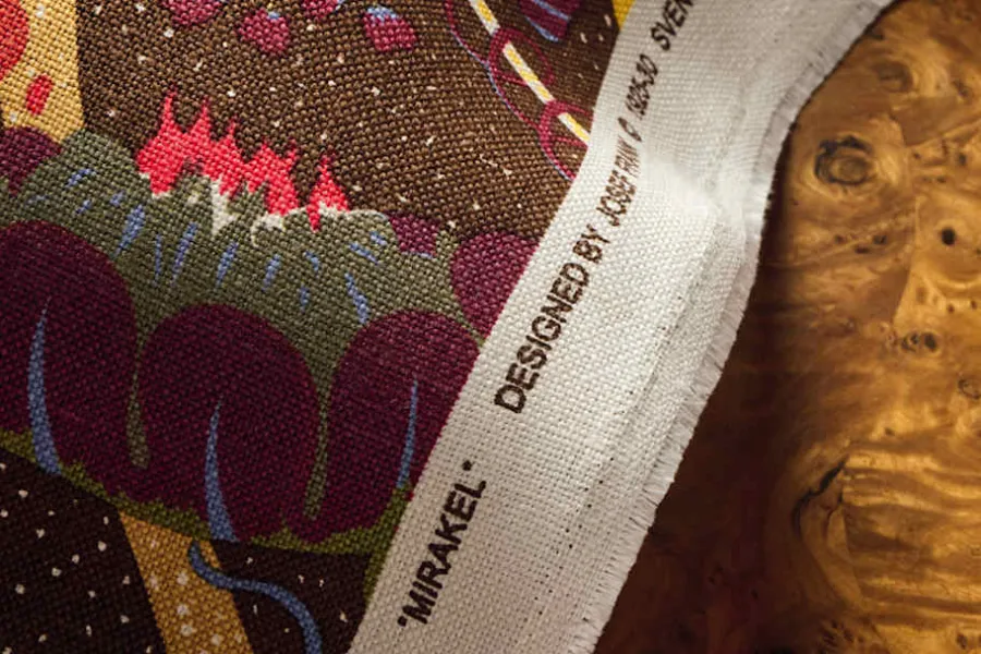 Josef Frank Tygprov Mirakel* Tygprover|Tyg På Metervara