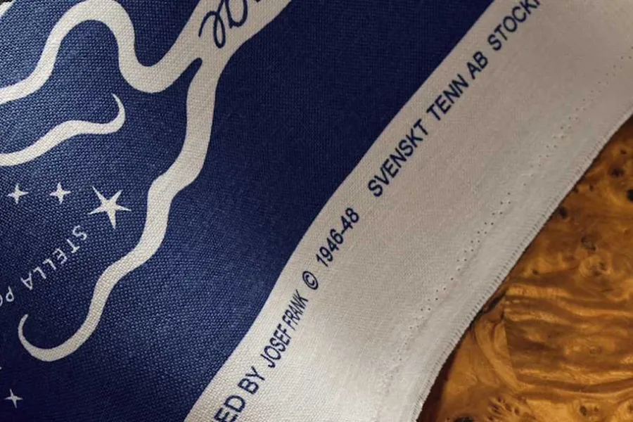 Josef Frank Tygprov Navigare* Tygprover