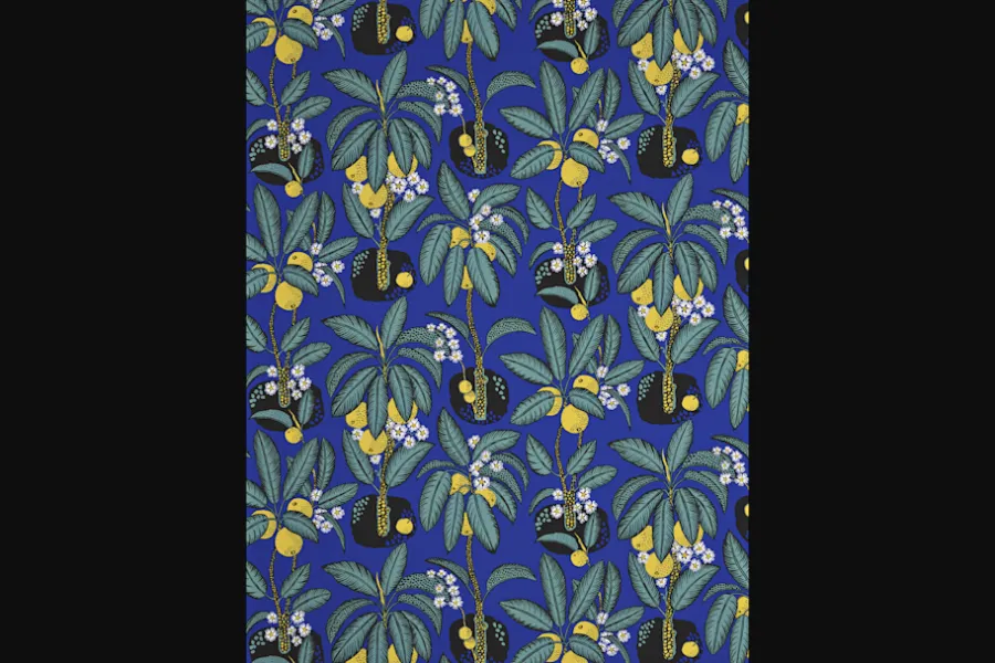 Josef Frank Tygprov Notturno* Tygprover|Tyg På Metervara