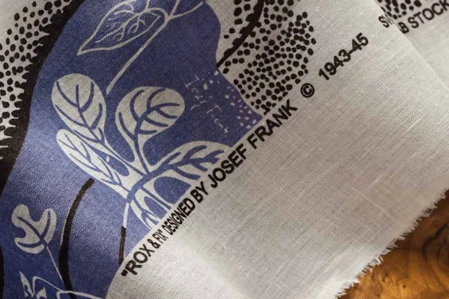 Josef Frank Tygprov Rox & Fix* Tygprover