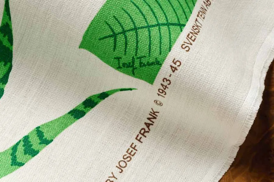 Josef Frank Tygprov Window* Tygprover