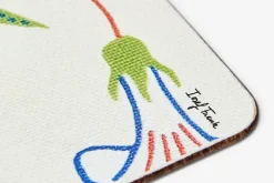 Josef Frank/Svenskt Tenn Underlägg Gröna Fåglar* Underlägg & Tabletter