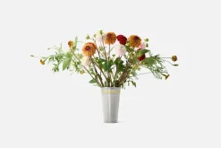 Estrid Ericson Vas Tenn med Mässingkant* Vaser|Tennvaser & Tennkrukor