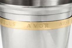 Estrid Ericson Vas Tenn med Mässingkant* Vaser|Tennvaser & Tennkrukor