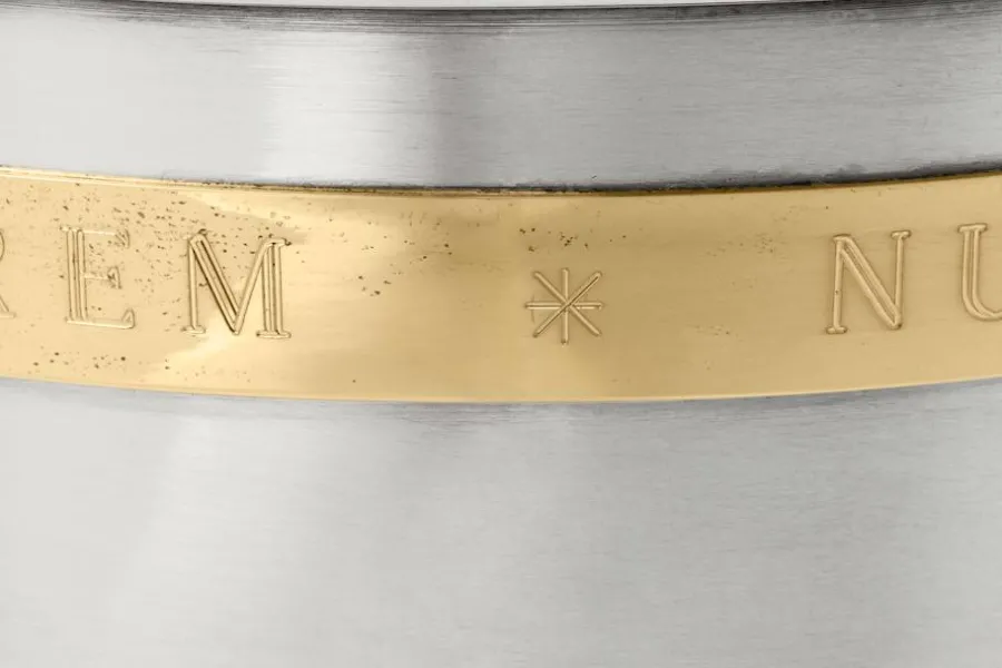 Estrid Ericson Vas Tenn med Mässingkant* Vaser|Tennvaser & Tennkrukor